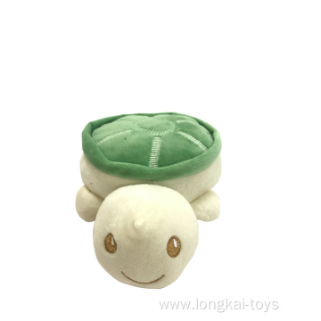Top Paw Plush Ball Body Turtle Dog Toy